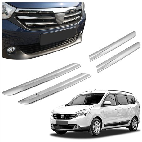 Listwy atrapy przedniej do Dacia Lodgy Stepway 2012-2022
