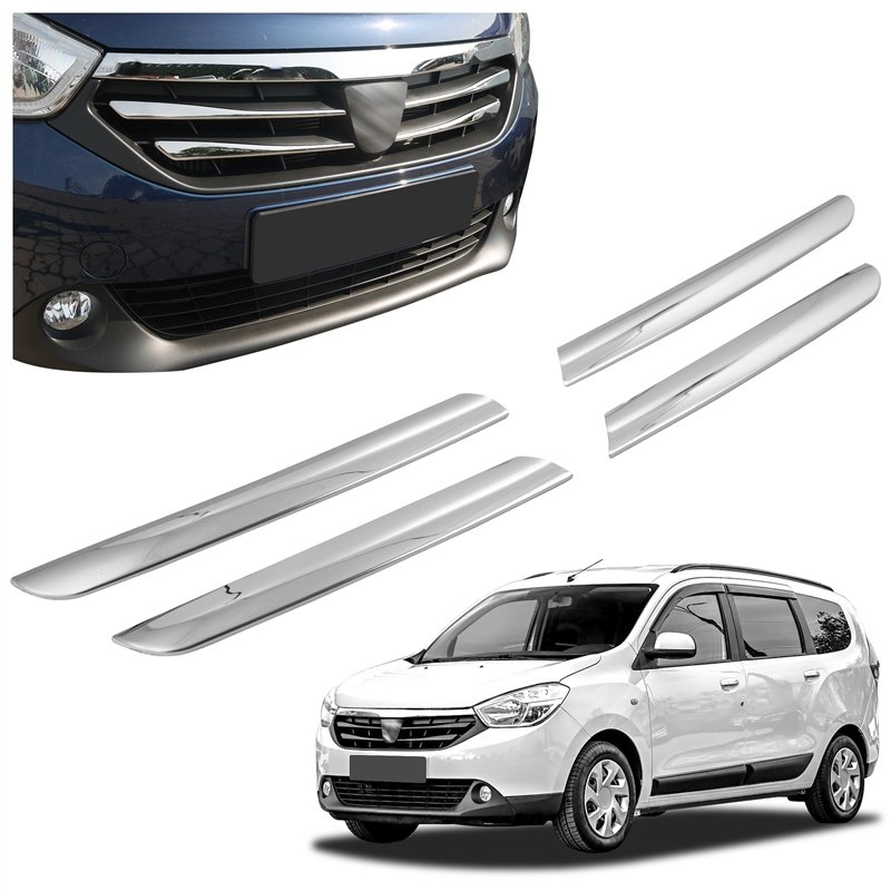 Listwy atrapy przedniej do Dacia Lodgy Stepway 2012-2022