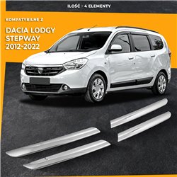 Front grille trims for Dacia Lodgy Stepway 2012-2022