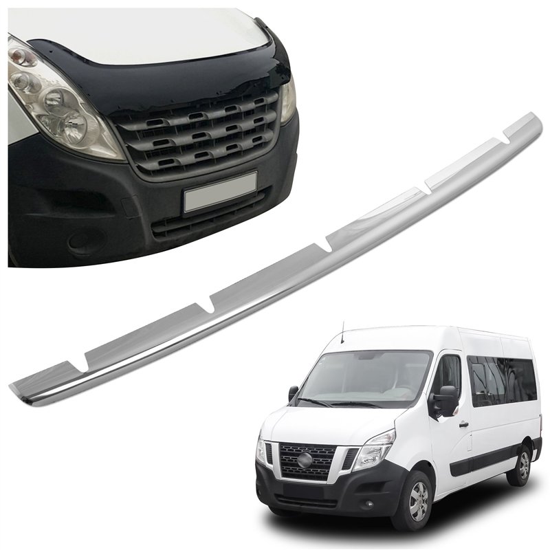 Front bumper grille trim for Nissan NV400 2010-2021