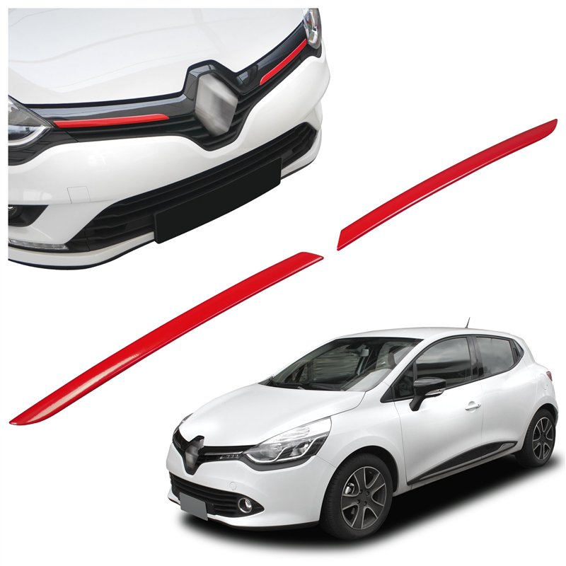 Front grille trims for Renault Clio Kombi Grandtour PRE-FL 2013-2016