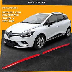 Front grille trims for Renault Clio Kombi Grandtour PRE-FL 2013-2016