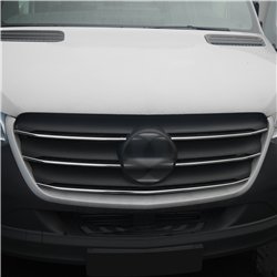 Front grille trims for Mercedes Sprinter 2018- | Stainless steel