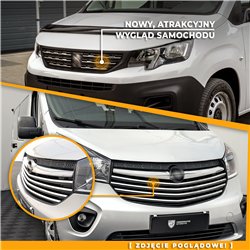 Listwy atrapy przedniej do Volkswagen VW California 2015-2019