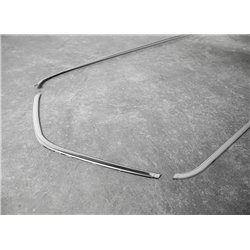 Front grille trims for Ford Transit FL 2019- | Stainless steel