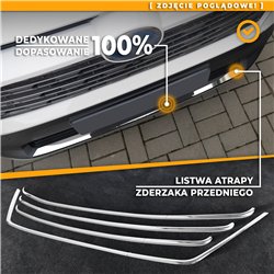 Front bumper grille trims for Hyundai ix35 2010-2018