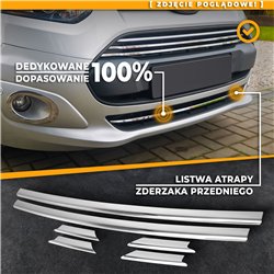 Front bumper grille trims for Renault Trafic FL 2006-2014