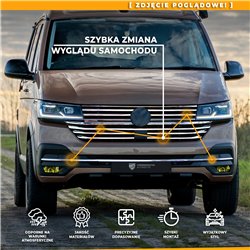 Front bumper grille trims for Renault Trafic FL 2006-2014