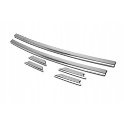 Front bumper grille trims for Renault Trafic FL 2006-2014