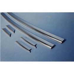 Front bumper grille trims for Renault Trafic FL 2006-2014