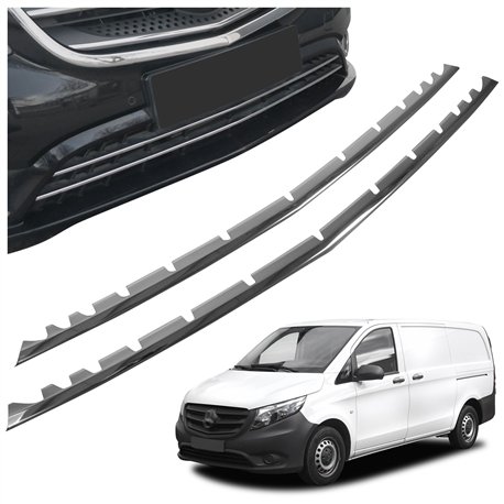 Listwy atrapy zderzaka przedniego Mercedes Vito PRE-FL 2014-2019