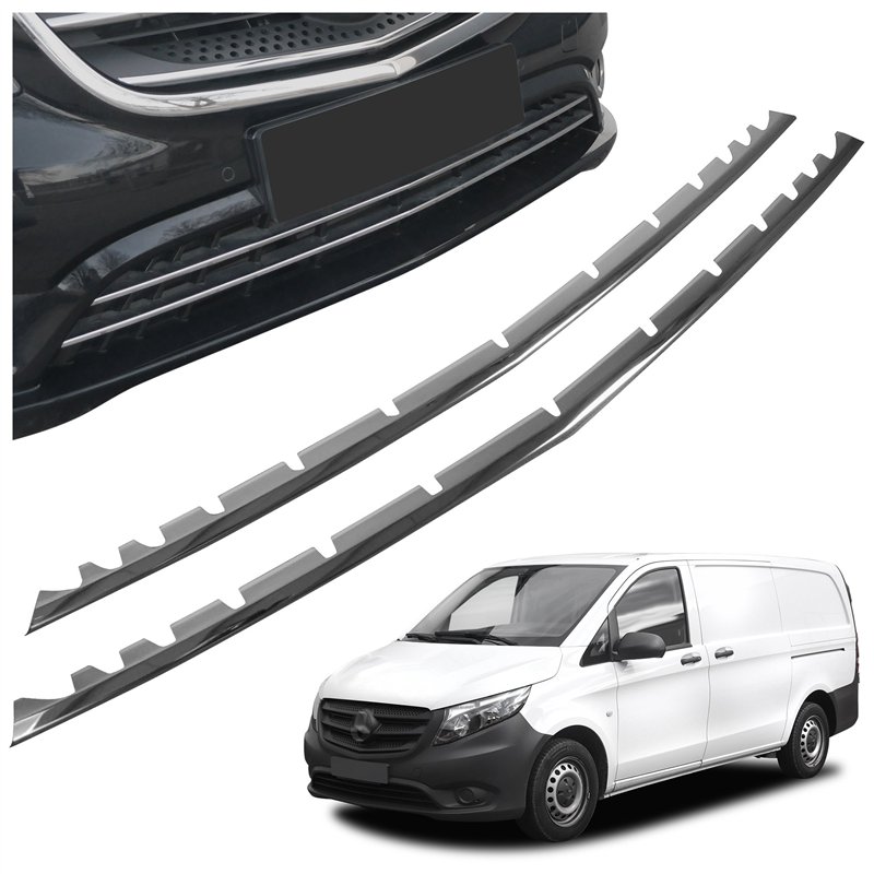 Listwy atrapy zderzaka przedniego Mercedes Vito PRE-FL 2014-2019