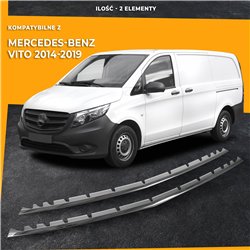 Listwy atrapy zderzaka przedniego Mercedes Vito PRE-FL 2014-2019