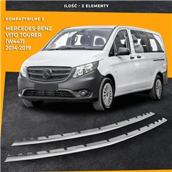 Listwy atrapy zderzaka przedniego Mercedes Vito Tourer PRE-FL 2014-2019