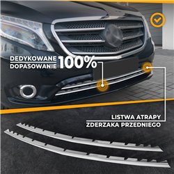 Listwy atrapy zderzaka przedniego Mercedes Vito Tourer PRE-FL 2014-2019