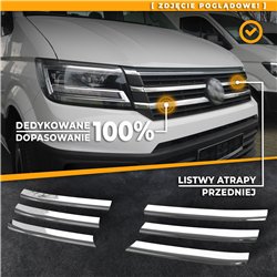 Listwy atrapy przedniej Volkswagen VW Multivan PRE-FL 2003-2009
