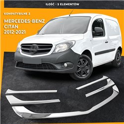 Listwy atrapy przedniej do Mercedes Citan 2012-2021