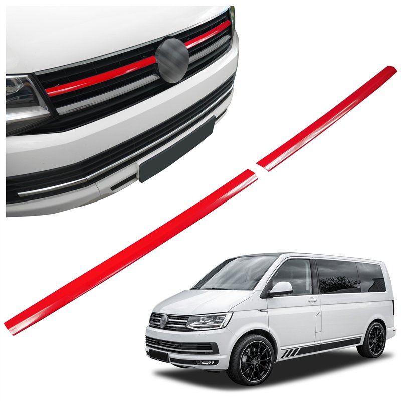 Front grille trims for Volkswagen VW Multivan 2015-2019