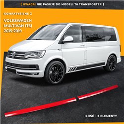 Listwy atrapy przedniej do Volkswagen VW Multivan 2015-2019