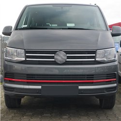 Listwy atrapy zderzaka przedniego Volkswagen VW Transporter 2015-2019