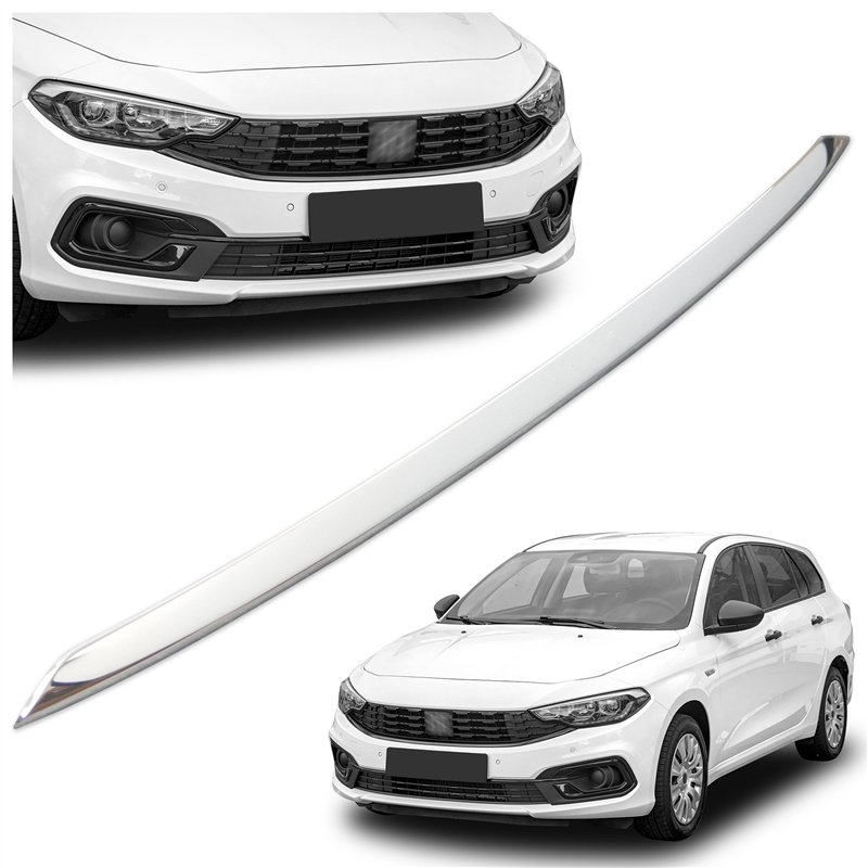 Front bumper grille trim for Fiat Egea Kombi FL 2020-