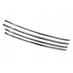 Front grille trims for Peugeot Bipper 2007-2015 | Stainless steel
