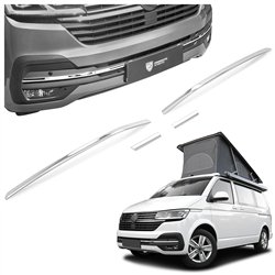 Front bumper grille trims for Volkswagen VW California 2019-2024