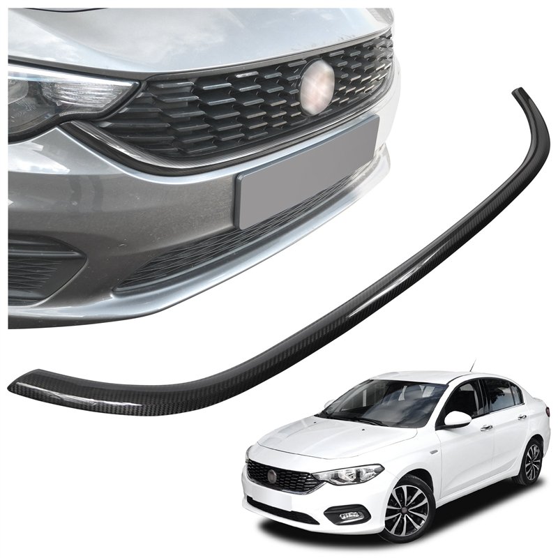 Front grille trim for Fiat Tipo Sedan 4D PRE-FL 2016-2020