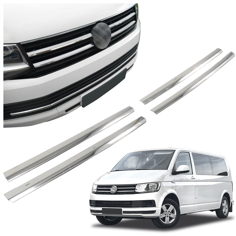 Front grille trims for Volkswagen VW Caravelle 2015-2019