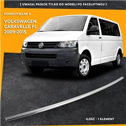 Listwa atrapy zderzaka przedniego Volkswagen VW Caravelle FL 2009-2015