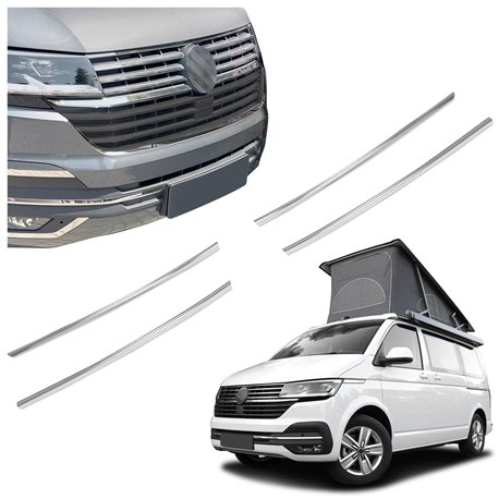 Front grille trims for Volkswagen VW California 2019-2024