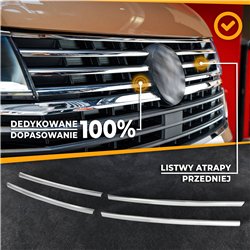Listwy atrapy przedniej do Volkswagen VW Multivan 2019-2022