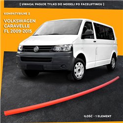 Front bumper grille trim for Volkswagen VW Caravelle FL 2009-2015