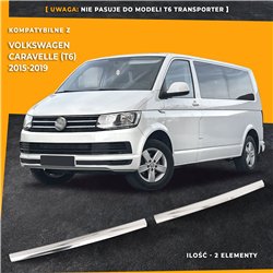 Front grille trims for Volkswagen VW Caravelle 2015-2019