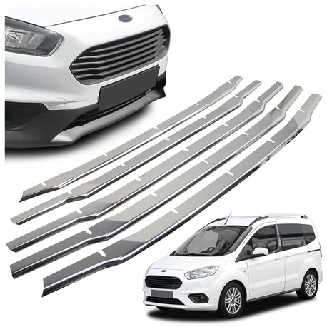 Listwy atrapy przedniej do Ford Tourneo Courier FL 2018-2023