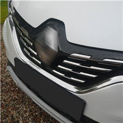 Front grille trims for Renault Captur 2020- | Stainless steel