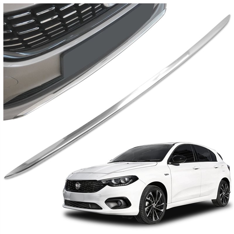 Front bumper grille trim for Fiat Tipo Hatchback 5D PRE-FL 2016-2020