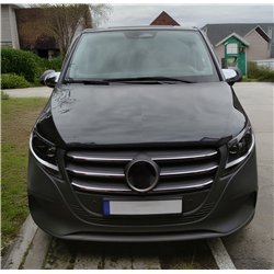 Front grille trims for Mercedes Vito FL 2024- | Stainless steel