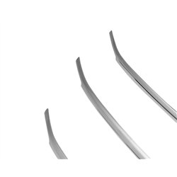 Front grille trims for Mercedes Vito FL 2024- | Stainless steel