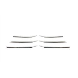 Front grille trims for Mercedes Vito FL 2024- | Stainless steel