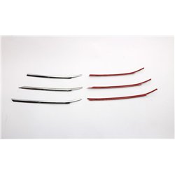 Front grille trims for Mercedes Vito FL 2024- | Stainless steel