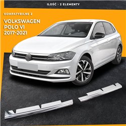 Front grille trims for Volkswagen VW Polo Hatchback 5D PRE-FL 2017-2021