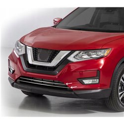 Front bumper grille trims for Nissan X-Trail FL 2017-2022