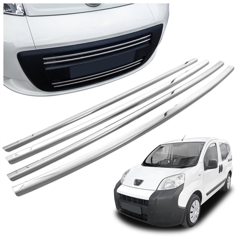 Front grille trims for Peugeot Bipper Tepee 2009-2015
