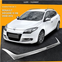 Front grille trim for Renault Megane Kombi Grandtour PRE-FL 2009-2012