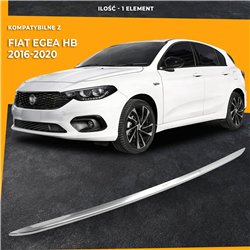 Front bumper grille trim for Fiat Egea Hatchback PRE-FL 2016-2020