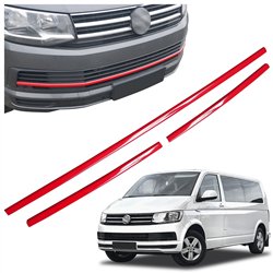Front bumper grille trims for Volkswagen VW Caravelle 2015-2019