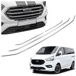 Front grille trims for Ford Tourneo Custom FL 2018-2023