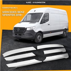 Listwy atrapy przedniej do Mercedes Sprinter 2018-