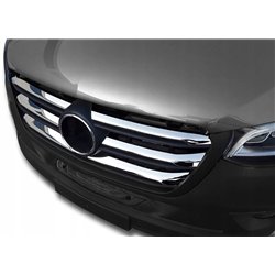 Front grille trims for Mercedes Sprinter 2018- | Stainless steel
